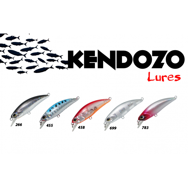 Τεχνητά δολώματα - Είδη αλιείας - Kendozo Baby Minnow Sinking 5cm 4gr Ψαράκια Συρτής